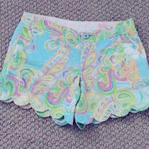 Lilly Pulitzer Buttercup Shorts size 0.